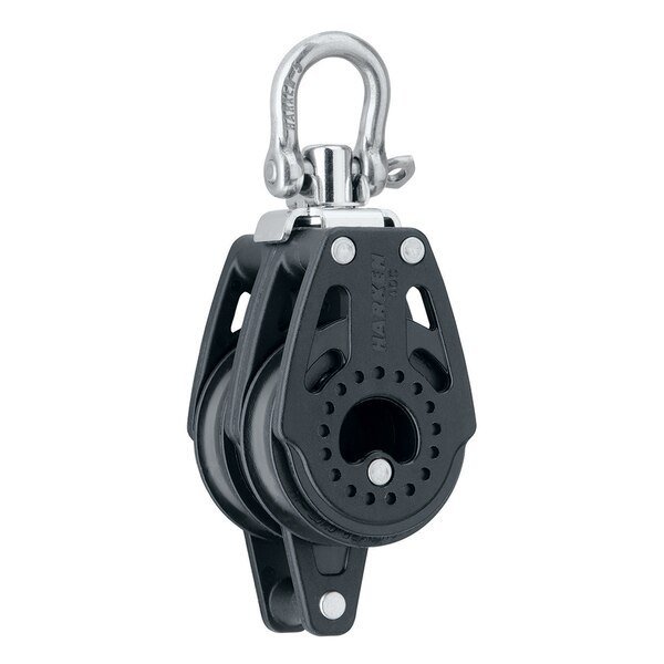 40mm Carbo Air Double Swivel Block w/Becket, Harken, Mfr#: 2639